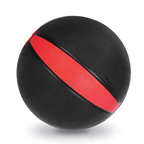 Various Sizes Dual Color Rubber Weighted Ball Gym Balon Durable Medicinal Solid Gravity Ball for Sale Exercise Balls & Accessories Factory Direct Sale