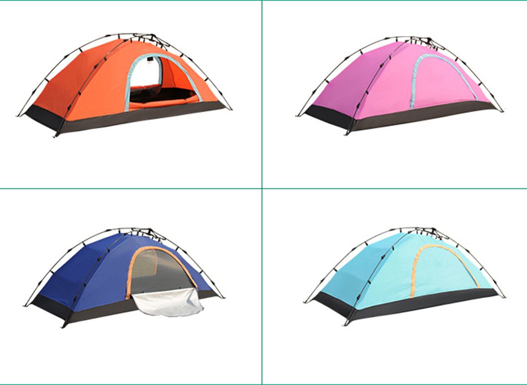 Waterproof Camping Tent Automatic Installation Rainproof Anti-Mosquito Breathable Tent Single Person Backpacking Tent, 4 Season Outdoor Lightweight Esg15110