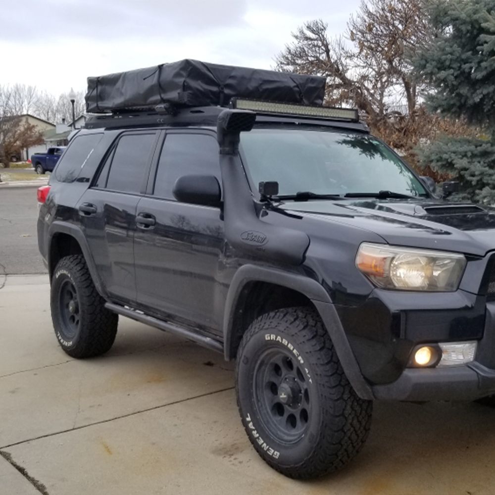 Waterproof Outdoor Car Camping 3-4 Person Foldable Green Soft Cover Roof Top Tent for Sale
