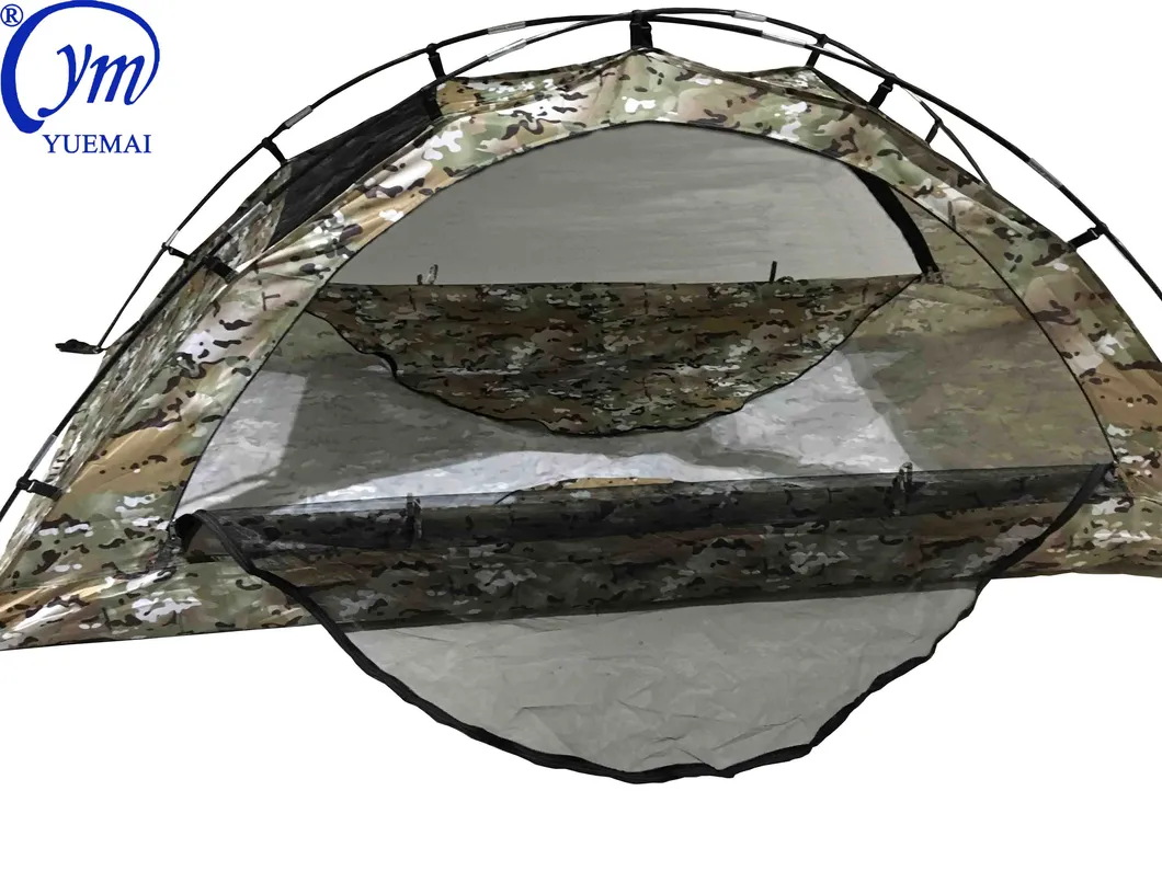 Wholesale Camouflage Canvas Individual Waterproof Camping Fishing Army Military Tent