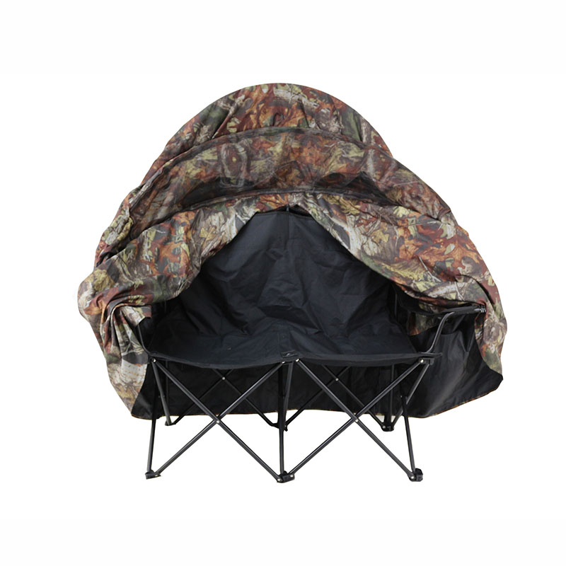 Wholesale Camouflage Two Men Hunting Blind Chair Tent for Two Shooters