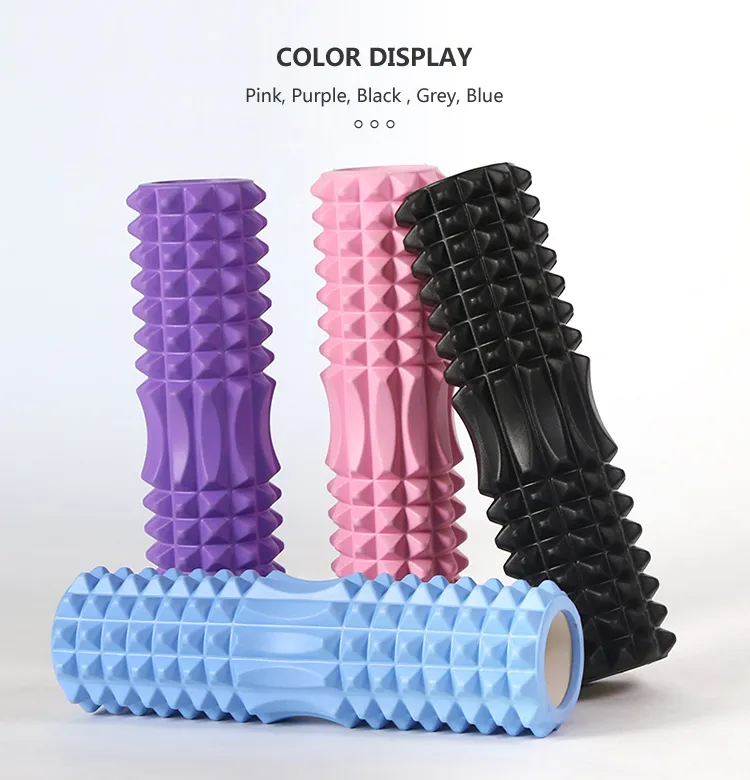 Wholesale Durable High Density Foam Roller Fitness Massage Roller EVA Yoga Foam Roller