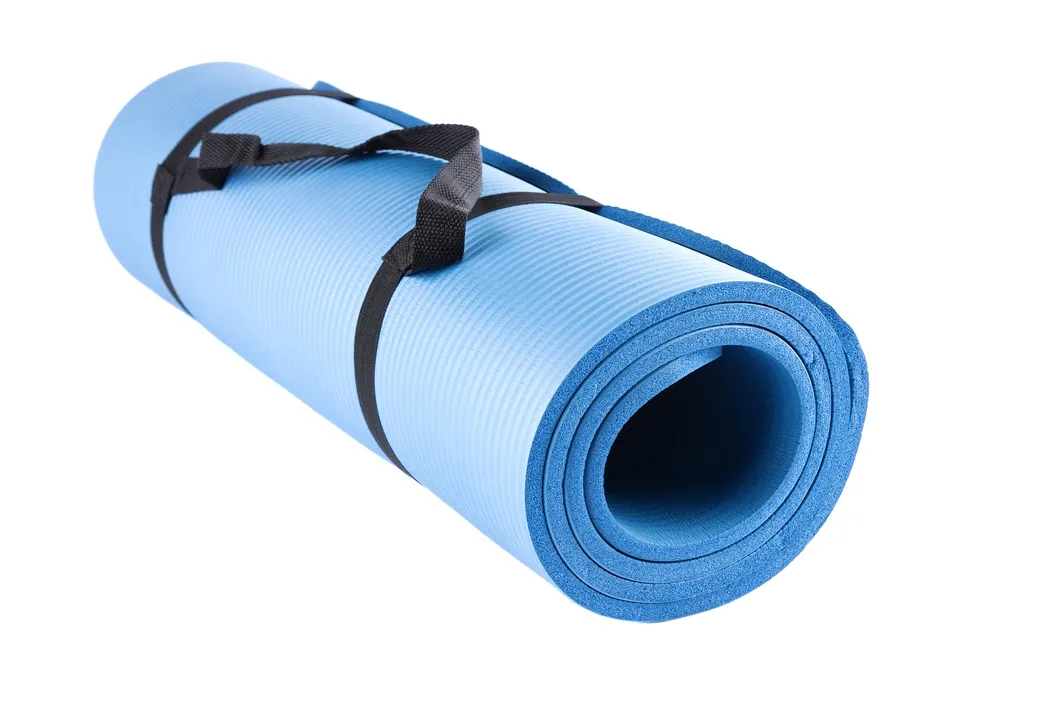 Wholesale Type Travel Health Fitness Thick Eco Friendly Odorless Anti Slip Black Foldable Rubber Yoga Mat