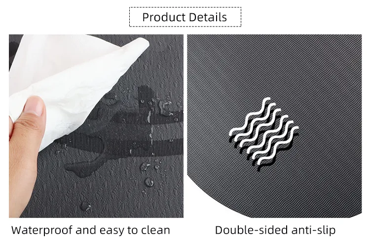 Yoga Mat Yoga Pad Rope Shock Absorption Mute Dancing Skipping Floor Mat for Exercise Yoga Gymnastics Mat