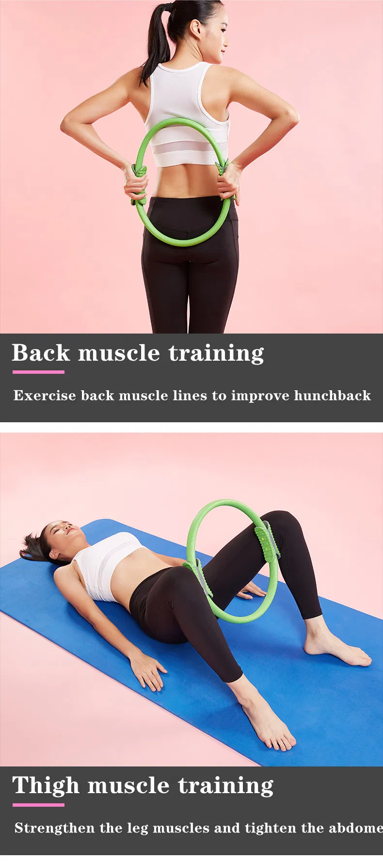 Yoga Pilates Ring Production Home Training Fitness Yoga Pilates Ring Durable Fitness Ring