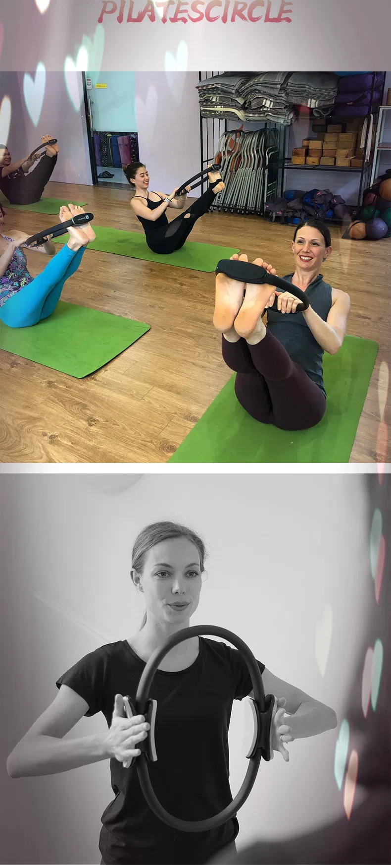 Yoga Pilates Ring Production Home Training Fitness Yoga Pilates Ring Durable Fitness Ring
