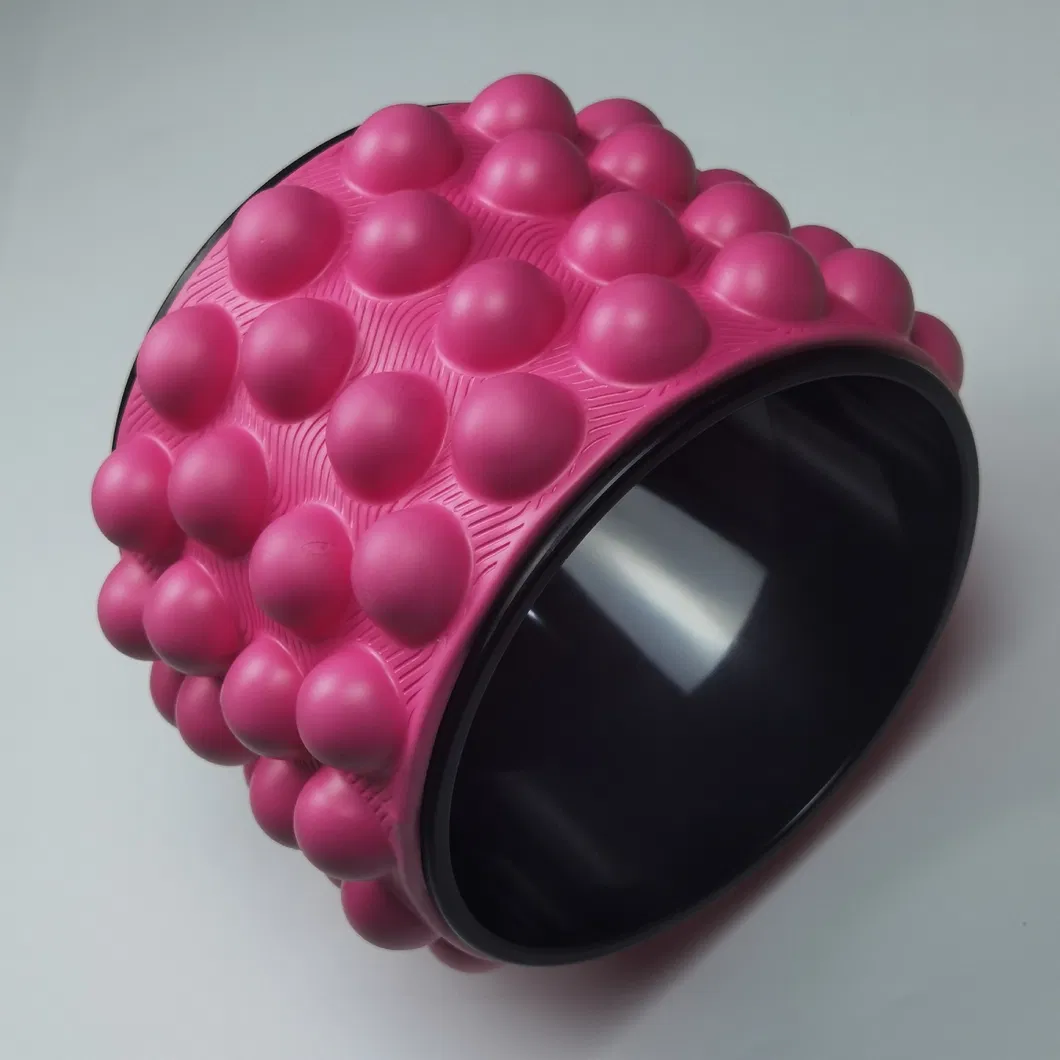 Yoga Wheel, Comfortable & Durable Yoga Balance Accessory, Increase Flexibility and Improve Posture