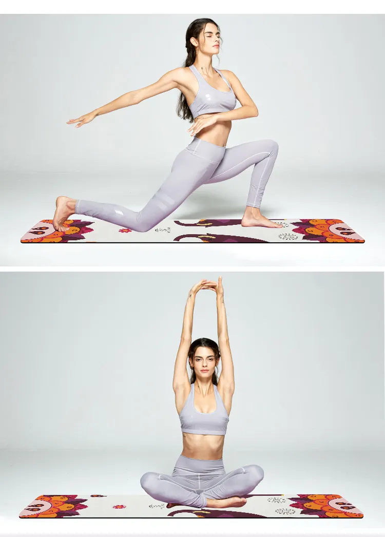 Yugland Eco Friendly Hot Selling Fitness Natural Jute Yoga Mat PVC Yoga Mat for Yoga