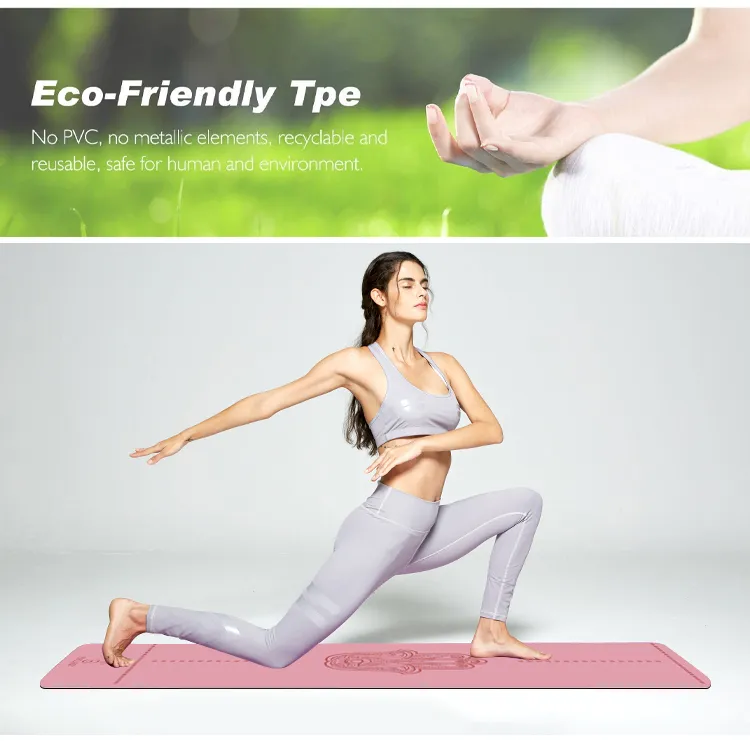 Yugland Manufacturer Eco Cork Fitness Yoga Mat High Quality Non-Slip TPE Yoga Mat
